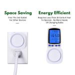 WEEKUU LED Night Lights Plug into Wall, Indirect Soft Dimmable Night Light with Dust to Dawn Sensor, White Nightlight for Bedroom,Bathroom,Kitchen,Stairs,Hallway,Travel, 4 Packs, White