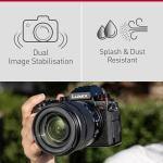Panasonic Lumix S5D, Full Frame Mirrorless Camera Body, with S-R1840E 18-40mm S lens, 24.2MP, 4K 60P Recording, Live View Finder, Free Angle Monitor, Wi-Fi, Bluetooth, Black