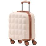 Flight Knight Bubble Suitcase - Ryanair easyJet Jet2 Approved - 8 Wheel Carry Cabin Hardcase 45x36x20cm