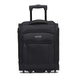 Flight Knight 45x36x20cm easyJet Underseat Carry On Non Priority Approved Hand Luggage Case - 2 Wheels - Ultra Lightweight Durable Soft Case Textile Cabin Suitcase