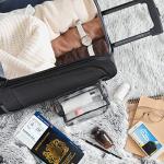 Flight Knight 45x36x20cm easyJet Underseat Carry On Non Priority Approved Hand Luggage Case - 2 Wheels - Ultra Lightweight Durable Soft Case Textile Cabin Suitcase