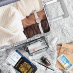 Flight Knight Premium Travel Suitcase - 8 Spinner Wheels - Built-in TSA Lock Lightweight Aluminium Frame, ABS Hard Shell Carry on Check in Luggage Highly Durable - Approved for Over 100 Airlines