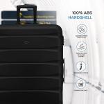 Flight Knight Lightweight 4 Wheel ABS Hard Case Extra Large Suitcase Approved for Over 100 Airlines Including easyJet, British Airways, Ryanair, Jet2, Emirates & Many More - Check-in Large Size 29"