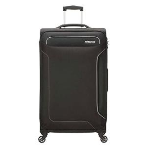 American Tourister Holiday Heat - Spinner Suitcase, 79.5 cm, 108 L, Black (Black)