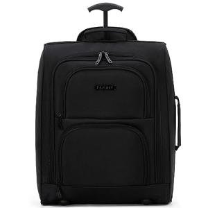 Flight Knight Carry On Cabin Suitcase easyJet Underseat Approved 2 Wheels Lightweight Bag Ideal for Airline Travel 45x36x20cm
