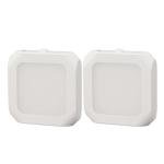 Hyuduo LED Night Light Auto Warm Lighting Plug in Sensor LED Night Light 110-220V (US Plug)