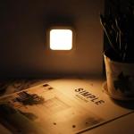 Hyuduo LED Night Light Auto Warm Lighting Plug in Sensor LED Night Light 110-220V (US Plug)