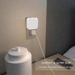 Hyuduo LED Night Light Auto Warm Lighting Plug in Sensor LED Night Light 110-220V (US Plug)