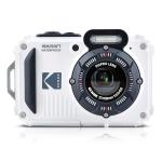 KODAK Pixpro WPZ2 - Compact Digital Camera 16M Pixels, Waterproof to 15m, Shockproof, Video 720p, LCD Screen 2.7 - Li-ion Battery, White