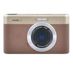 KODAK Pixpro C1 – Ultra-Compact Digital Camera | 13MP BSI CMOS, 4X Zoom, 2.8" LCD Screen, LED Flash – Marron