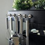 FINDMAG Magnetic Hooks, 6 Pack Strong Neodymium Magnet Hooks, Strong Magnetic Hooks for Fridge, Magnetic Hooks for Cruise, Strong Magnet with Hooks for Hanging, Kitchen, Bathroom, Garage, Grill