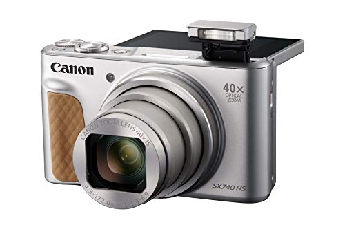 Canon SX740 HS PowerShot Digital Camera - Silver