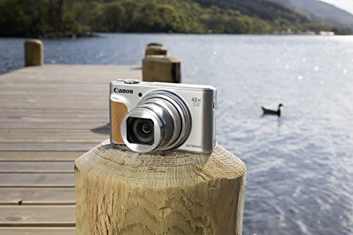 Canon SX740 HS PowerShot Digital Camera - Silver