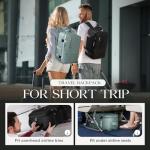 Hayayu Cabin Bag 40x20x25 for Ryanair Underseat Carry-ons Bag Hand Luggage Bag Travel Backpack Cabin Size 20L