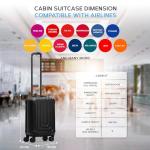 Flight Knight Premium Hard Shell Lightweight Cabin Suitcase