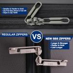 Aerolite 55x40x20cm Ryanair Priority Max 40L Lightweight Hard Shell Carry On 