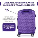 CMY Hard Shell Cabin Carry On Suitcase 