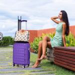 CMY Hard Shell Cabin Carry On Suitcase 