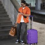 CMY Hard Shell Cabin Carry On Suitcase 