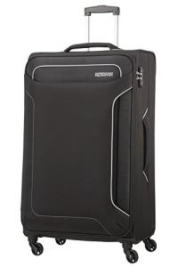 American Tourister Holiday Heat - Spinner Suitcase, 79.5 cm, 108 L, Black (Black)