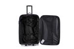 FLYMAX 26" Medium Suitcase Lightweight Luggage Expandable Hold Check in Travel Bag on Wheels Black 69L