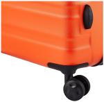 Amazon Basics Hardside Luggage ABS Hard-Shell Spinner/Suitcase with 4 Wheels, 68 cm, Burnt Orange