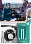 HAUPTSTADTKOFFER Mitte - Large Hard-Shell Suitcase, TSA, 4 Wheels, Check-In Luggage with 8 cm Volume Expansion, 77cm, 130 liters, Matt silver