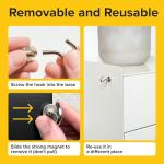 X-Bet Magnet Neodymium Magnet Hooks - Heavy Duty Strong Magnetic Hooks for Cruise, Fridge, Wall, Kitchen, and Garage