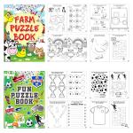 Karrma 10pc Puzzle Activity Books Boys Girls Party Bag Fillers Party Favours Perfect For Kids Party Supplies For Any Occasion