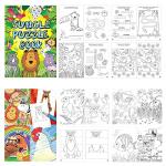 Karrma 10pc Puzzle Activity Books Boys Girls Party Bag Fillers Party Favours Perfect For Kids Party Supplies For Any Occasion
