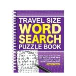 Squiggle - A5 Spiral Bound Travel Size Word Search Puzzle Books - Set of 2