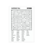 Squiggle - A5 Spiral Bound Travel Size Word Search Puzzle Books - Set of 2