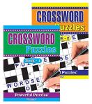 Squiggle Martello P2164 A4 Crossword Puzzle Books, Set of 2