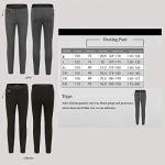 KnikGlass USB Electric Heated Leggings Trousers, Heating Trousers Men Women Winter Intelligent Heating Trousers USB Charged for Outdoor Travel Camping Hiking