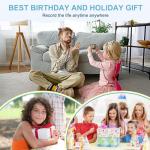 Sixtray Digital Camera 1080P, 44MP Digital Camera Compact with Flash Image Stabilization and 16X Digital Zoom Mini Selfie Camera Rechargeable Digital Camera for Kids Beginners Teenagers