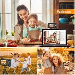 Nicamery Digital Camera 1080P 44MP Compact Digital Camera 16X Digital Zoom with 2.4" LCD Screen, Point and Shoot Digital Camera Vlogging Camera for Kids, Teenagers, Beginners, Boys, Girls(Black)