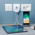 Mytravelpal World To EU Travel Adapter | UK, US, Australia To Europe Plug Adapter | MyTravelPal® Universal Plug Adapter For Use France, Germany, Spain & Most of Europe