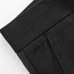 Allthemen Mens Suits 2 Piece Regular Fit Wedding Dress Suit Two Buttons Business Suit Blazer Trousers Black M
