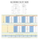 KUDORO Men Suits 3 Piece Slim Fit Suit Casual Business Formal Dinner Tuxedo Suit for Men Classic Blazer Waistcoat Trousers Set Black