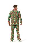 U LOOK UGLY TODAY Men's Christmas Suit Party Funny Novelty Xmas Jacket Costume Tuxedo