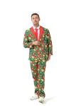 U LOOK UGLY TODAY Men's Christmas Suit Party Funny Novelty Xmas Jacket Costume Tuxedo