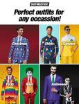 Suitmeister Plain Solid Colored Suits For Men - Includes Jacket, Pants & Tie