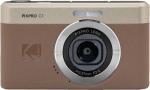 KODAK Pixpro C1 – Ultra-Compact Digital Camera | 13MP BSI CMOS, 4X Zoom, 2.8" LCD Screen, LED Flash – Marron
