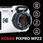 KODAK Pixpro WPZ2 - Compact Digital Camera 16M Pixels, Waterproof to 15m, Shockproof, Video 720p, LCD Screen 2.7 - Li-ion Battery, White