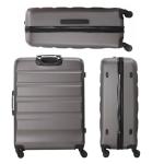Aerolite Large Lightweight ABS Hard Shell Travel Hold Check in Luggage Spinner Suitcase with 4 Wheels, 29"