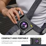 Digital Camera,4K 48MP Autofocus Compact Digital Camera with 32G Card 16X Digital Zoom,Vlogging Camera for Youtube with Anti-shake, Flash,3.0 inch 180° Flip Screen for Teens, Beginners,Adults