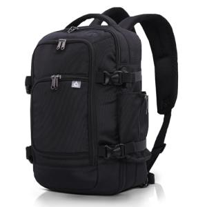 Aerolite Ryanair 40x20x25 Maximum Size Hand Cabin Luggage Approved Travel Carry On Holdall Lightweight Shoulder Bag Backpack Rucksack Flight Bag with YKK Zippers 5 Year Warranty