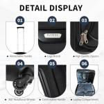 FLYMAX Rolling Laptop Case on 4 Wheels - Fits Most Laptops up to 16"