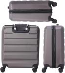 Aerolite 56x45x25cm British Airways Jet2 & easyJet Upgrade Maximum Allowance Large Lightweight 8 Wheel Carry On Hand Cabin Luggage Bag Suitcase 56x45x25 with TSA Approved Lock Charcoal Grey