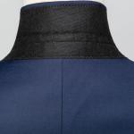 Allthemen Mens Suits 2 Piece Regular Fit Wedding Dress Suit One Button Business Suit Blue L